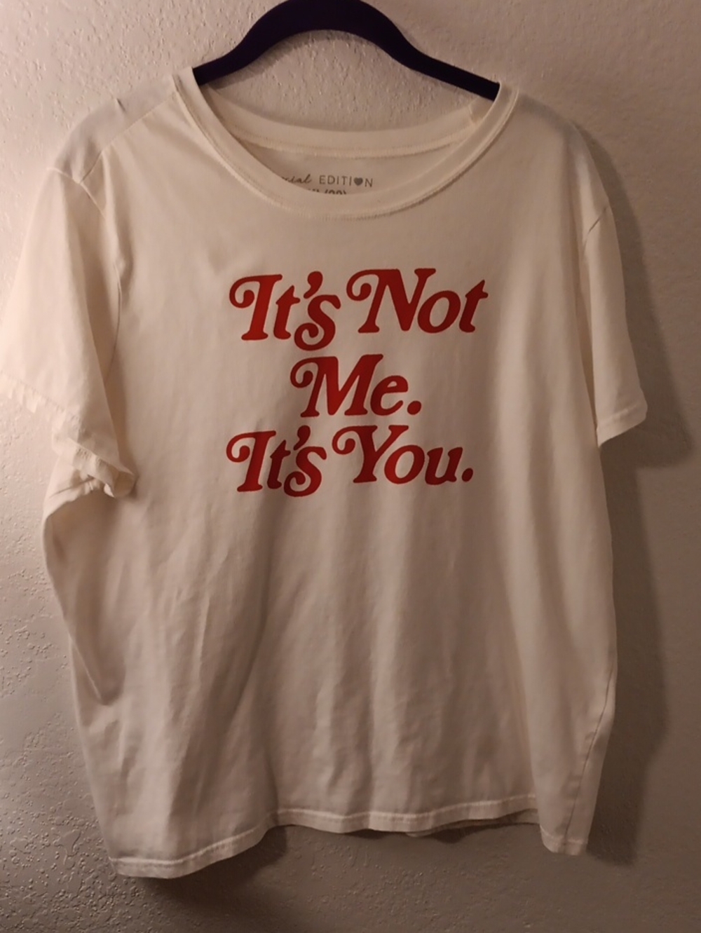 Social Edition White Tee with Subtle Logo